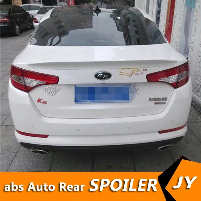 Спойлер для KIA Optima 2011 2015 K5 спойлер высококачественный АБС пластик праймер заднего