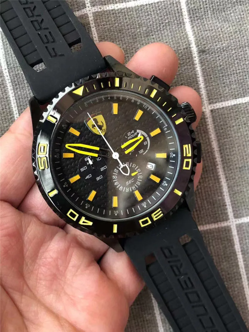

Ferrari Fashion youth personality sports car watch personality watch running cool Watch