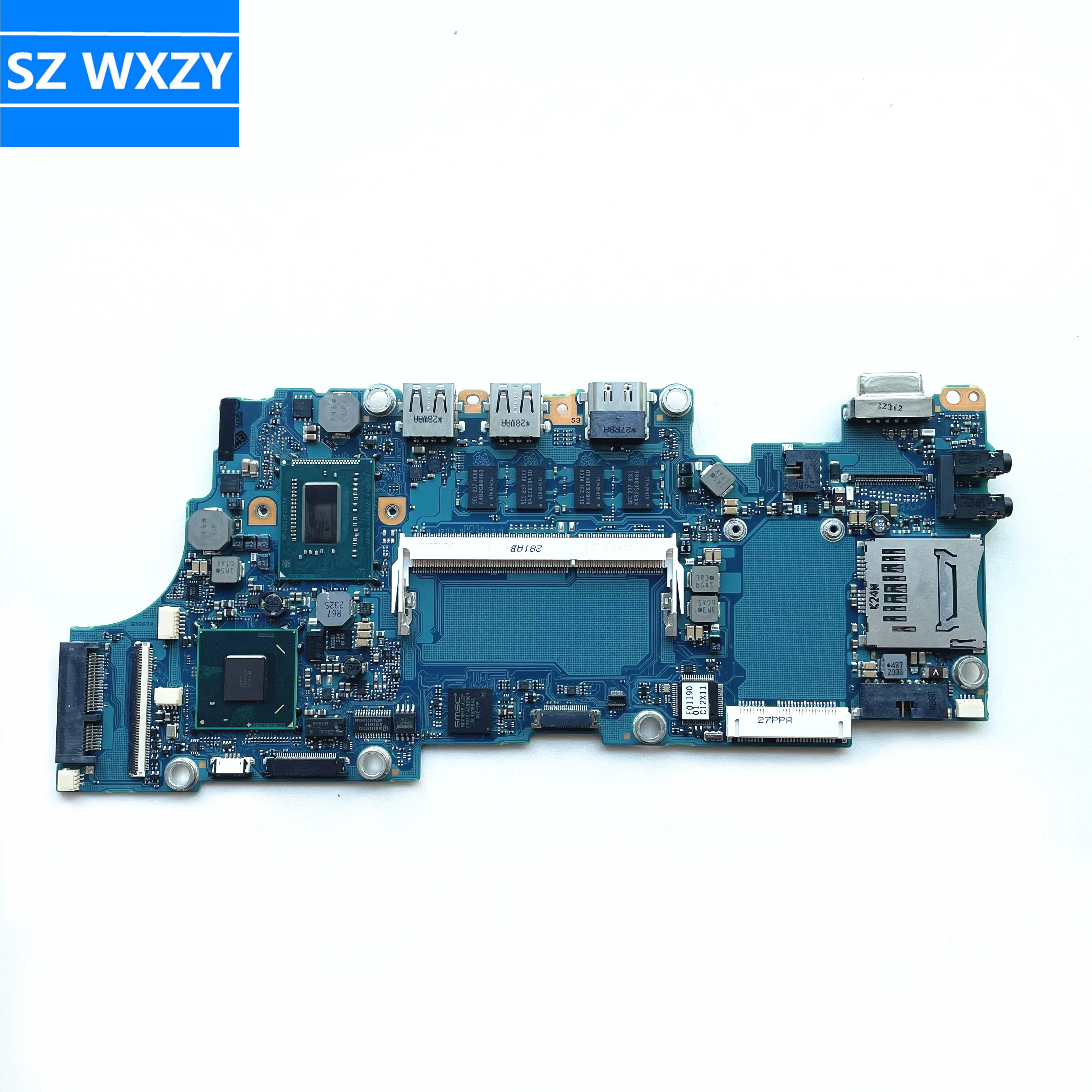 Материнская плата для ноутбука Toshiba Z930 Z935 A3267A HM76 с процессором I5-3317U 2 Гб ОЗУ DDR3 100%