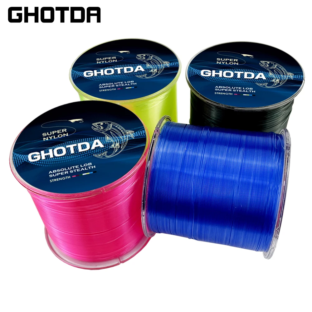 

Рыболовная нейлоновая леска Ghotda, 2-13 кг, 500 м