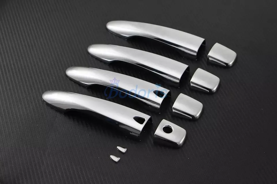 

Door Grab Handle Cover Bowl Panels Holder Trims Moulding Ring Chrome Car-styling For Nissan Kicks 2017 2018 2019 2020 Accessory
