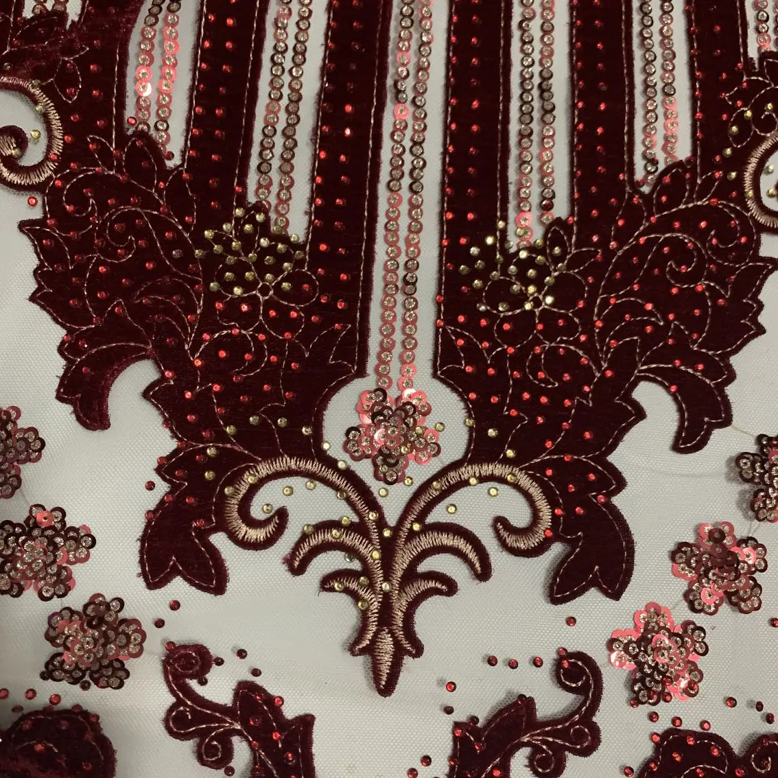 

velvet New arrival African Lace Fabrics 2020 High Quality Lace Fabric Nigerian velvet Net Lace For Women Clothes Free Shipping