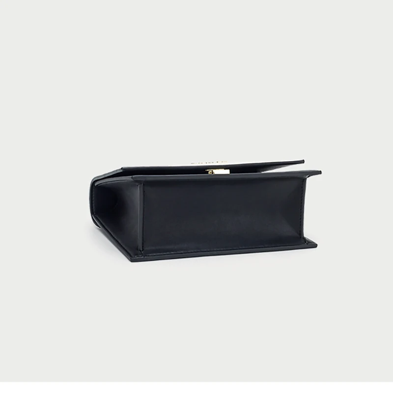 Женская кожаная сумка повседневная сумка-мессенджер через плечо с цепочкой