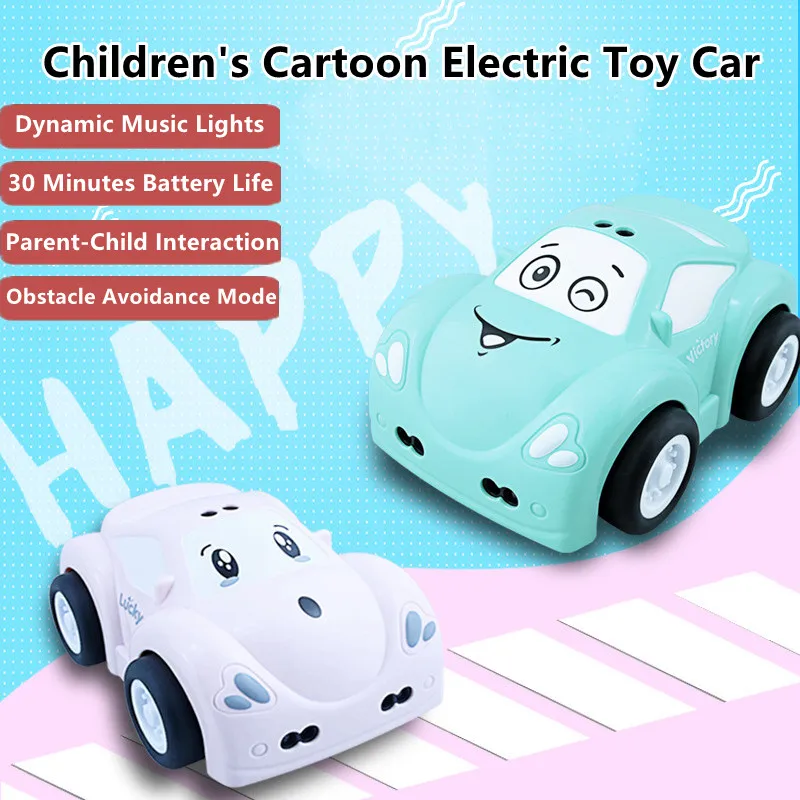 

Sensor Obstacle Avoidance Follow Electric Car Parent-child Interaction Dynamic Music Brilliant Lights Mini Portable Car Kid Toys