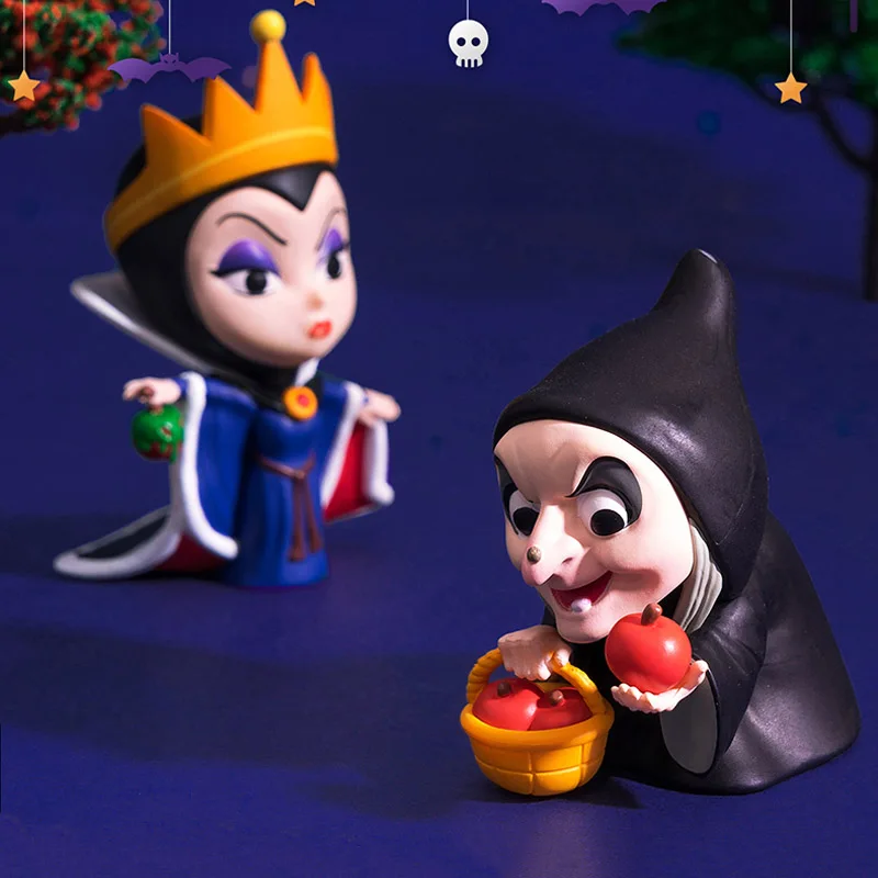 

Disney Villains Series Blind Box Cartoon Maleficent Evil Queen Queen Of Hearts Desktop Cake Decoration Doll Collection Toy Gift