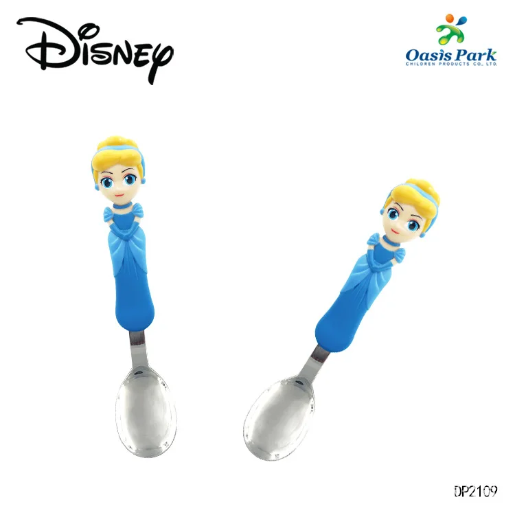 Детская столовая посуда из мультфильма Disney 3D кукла принцесса ложка Холодное
