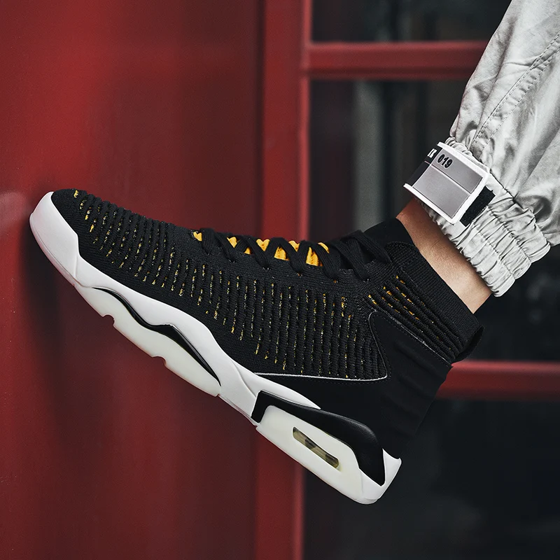 Мужская обувь Повседневная дышащая Баскетбольная кроссовки в стиле ретро Zapatillas