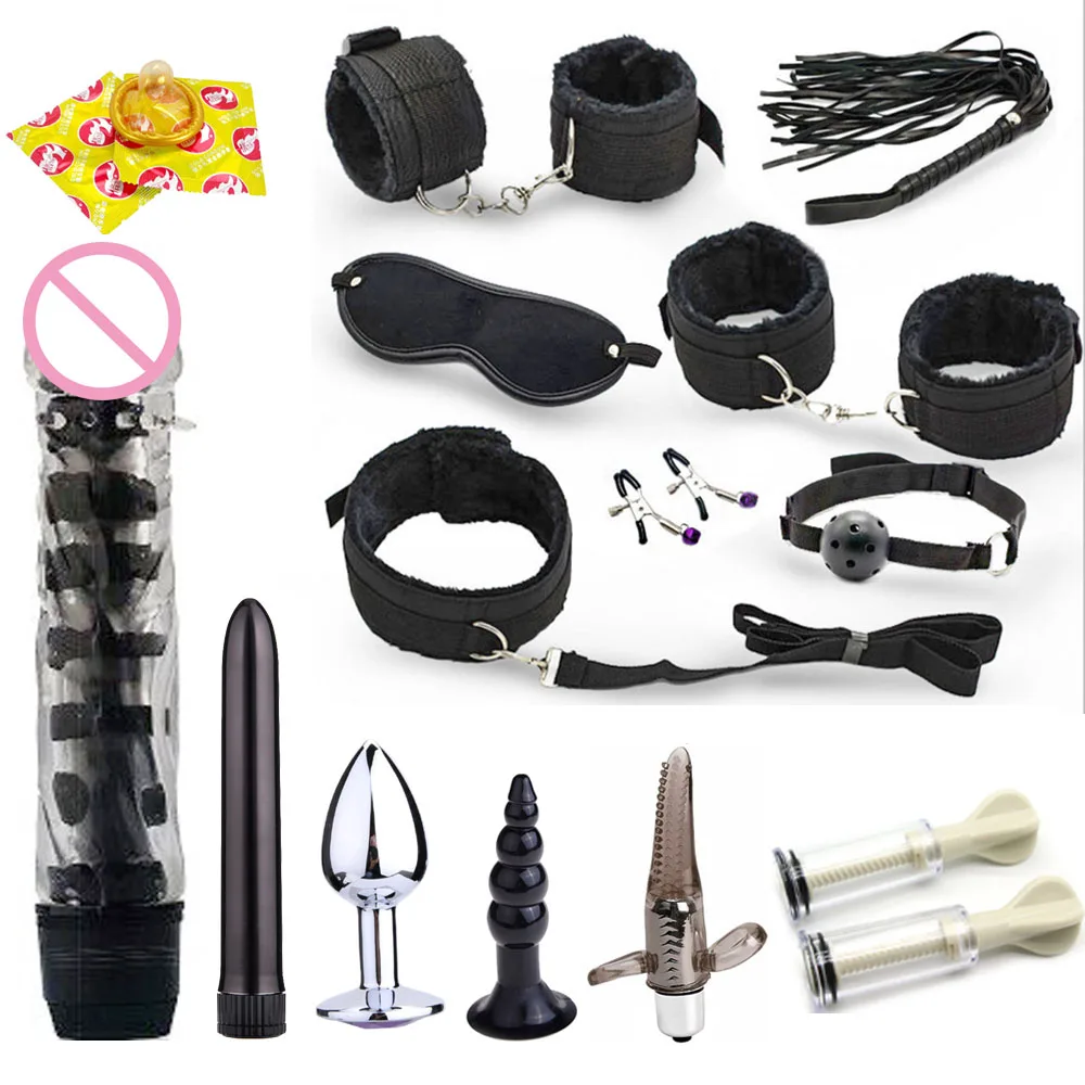 G Spot Вибратор Вагина пуля анальный Фалло имитатор наручники прищепка для соски