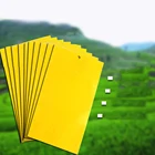 10 шт. 8 типов ловушек насекомых Ловушка Убийца мух тлей оспа убийца насекомых желтый Липкий Клей Бумага насекомых Липкий Клей Бумага