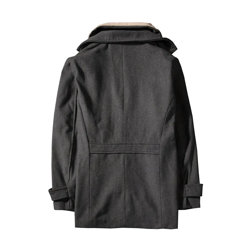 Мужской ветрозащитный тренчкот Мужская одежда ветровка пальто для мужчин