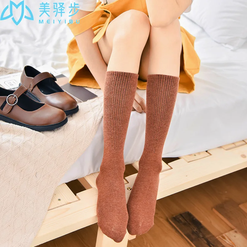 Loose Female Socks Women's Autumn and Winter 10 PAIRS PER SET Fashion Cotton Women's Socks