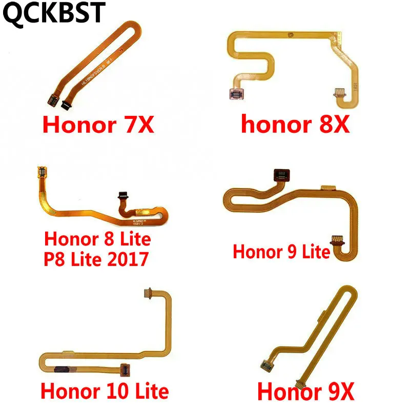 Сканер отпечатков пальцев для Huawei Honor 8 8X 9i 9 9X 10 Lite 7X 8A 8C Play Mate 20 9A | Мобильные