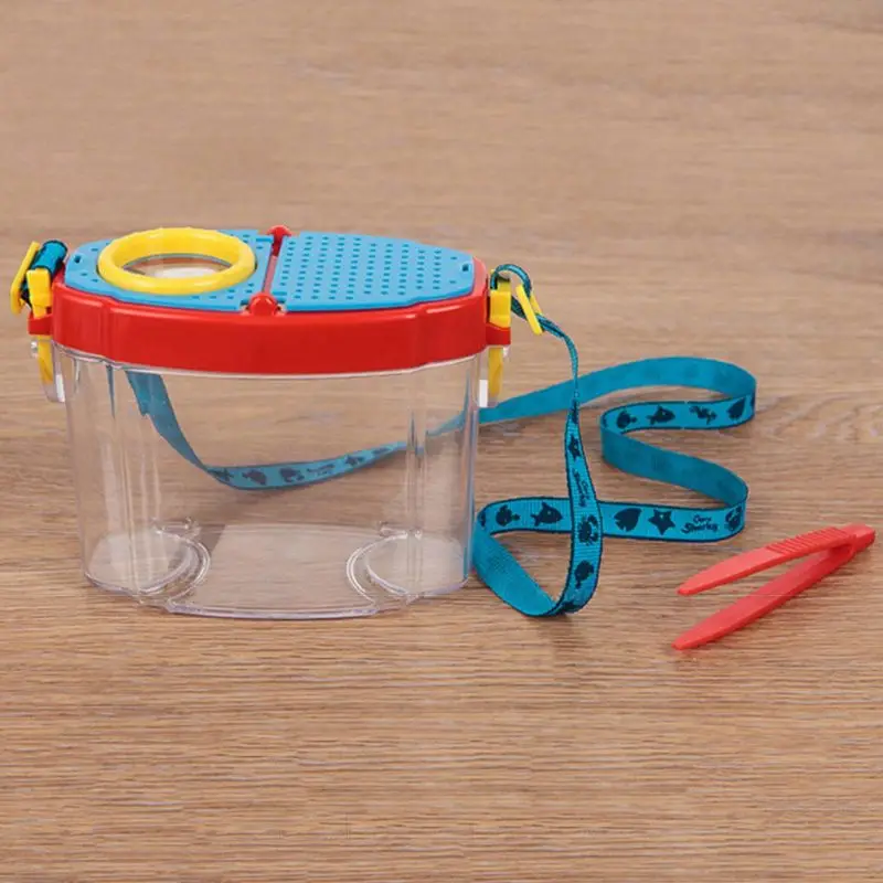 

6X Portable Insect Animal Magnifier Plant Observer Zoom Magnifying Glass Cylindrical Childern Kid Magnifiers 32CC