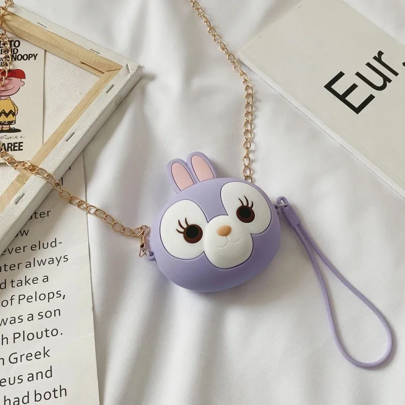 Новые стильные женские сумки летние кавайные силиконовые Наплечные на цепочке