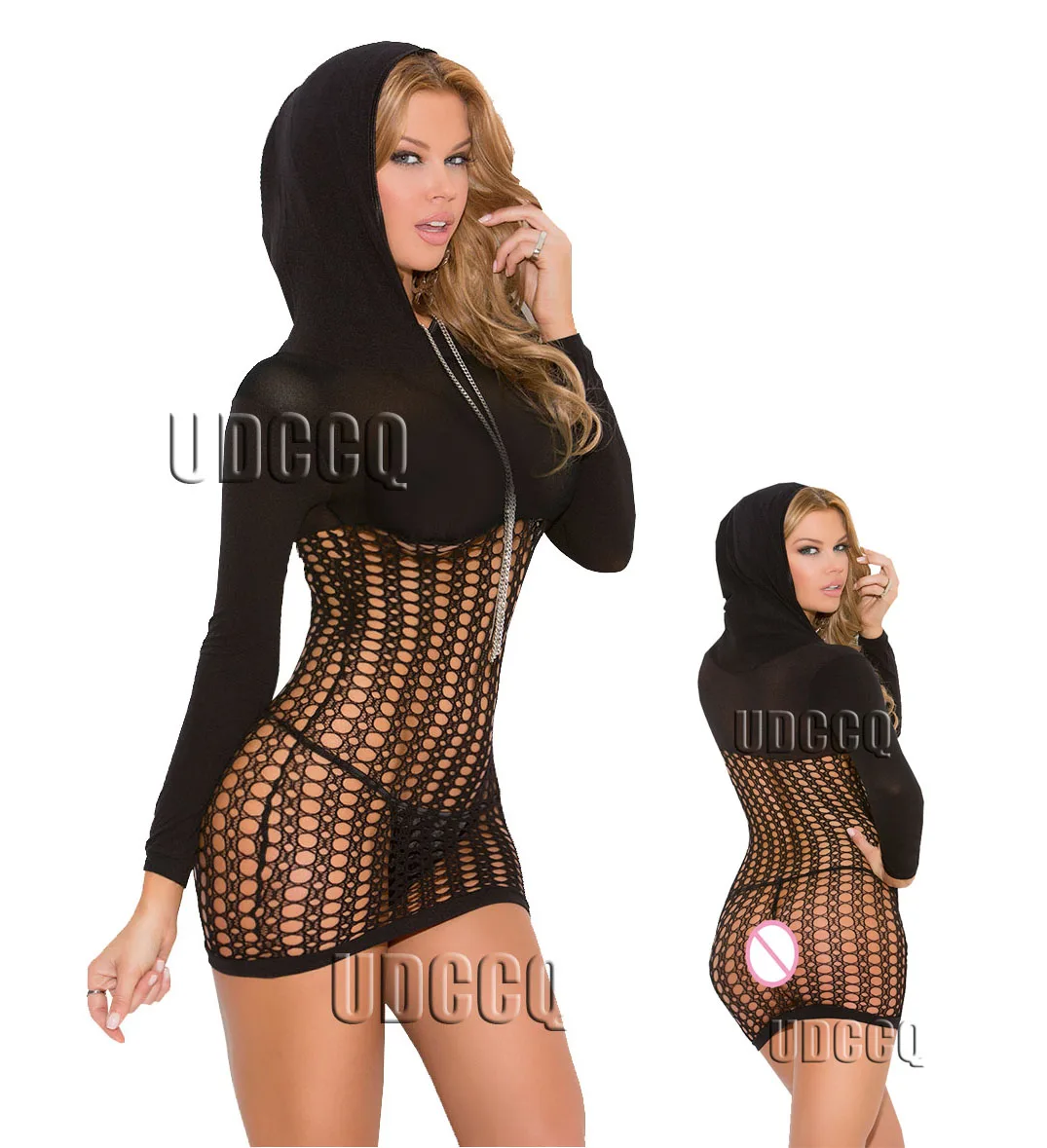 Сексуальное нижнее белье в сетку прозрачная кукла сорочки одежда для сна