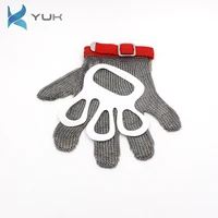 1pcs stainless steel three finger five finger steel wire gloves electric scissors to cut the steel wire to prevent hand cuts