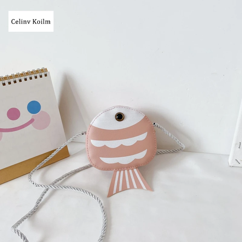 

Celinv Koilm Children's Princess Bag Girl Fashion One-Shoulder Messenger Bag Wild Cartoon Small Change Western Style Small Bag