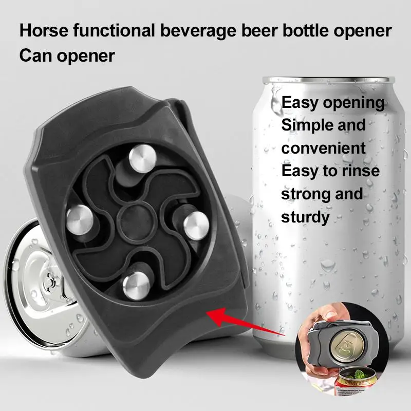 Универсальный консервный нож Ez Drink открывалка для пивных бутылок ручной кухонный