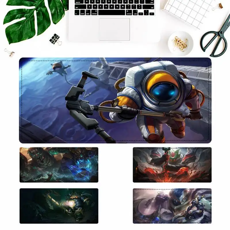 

Rubber LOL Nautilus Gaming Mouse Pad Laptop PC Computer Mause Pad Desk Mat For Big Gaming Mouse Mat For Overwatch/CS GO