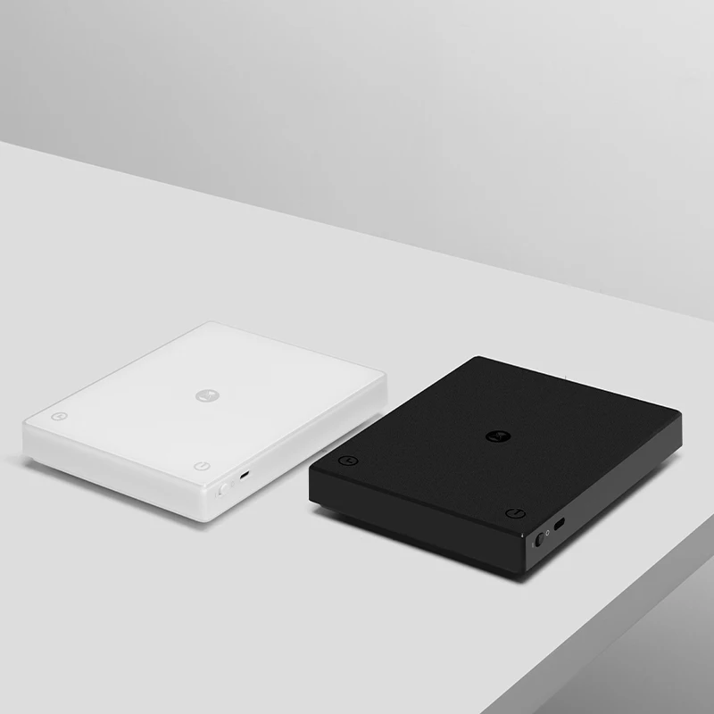 TIMEMORE-b&aacute;scula electr&oacute;nica b&aacute;sica Plus para caf&eacute; y Espresso, balanza de cocina con temporizador autom&aacute;tico, 2021g/2kg, color negro, 0,1-1