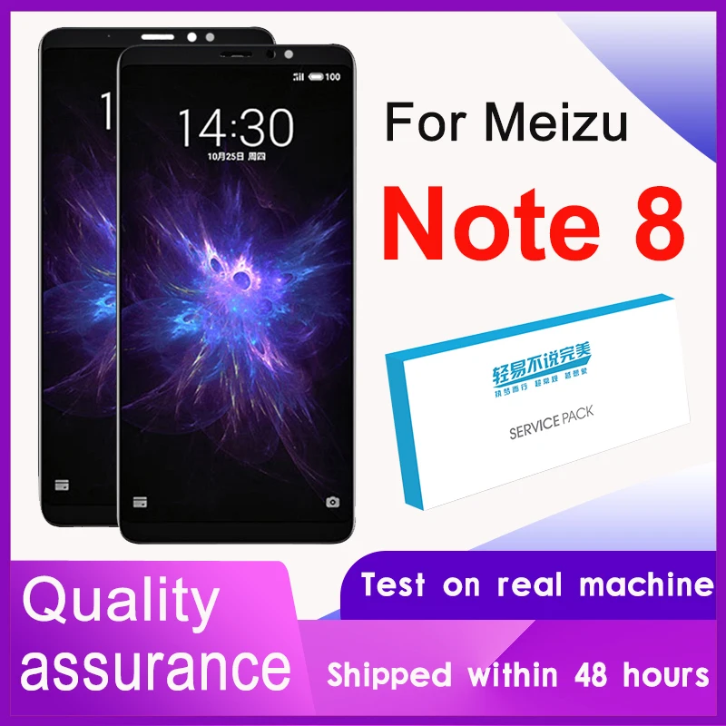 Новый испытания 6 0 &quotДисплей Замена для Meizu Note 8 M822H ЖК дисплей Дисплей кодирующий
