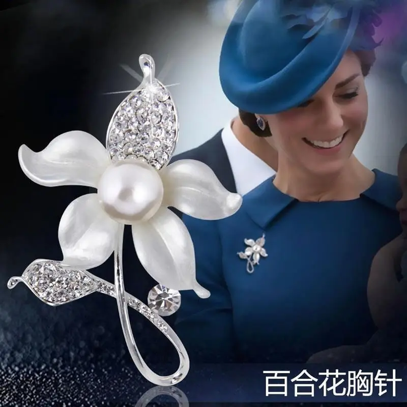 

Kate Middleton luxury Pins Brooch for Women Accessories Jewelry