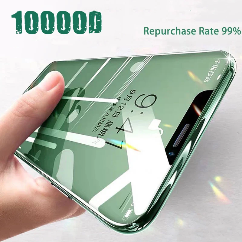 

Green Tempered Glass on the For iPhone 7 8 6 6s Plus 12 Glass Full Cover Film For iPhone 11 Pro X XR XS Max SE2 Screen Protector