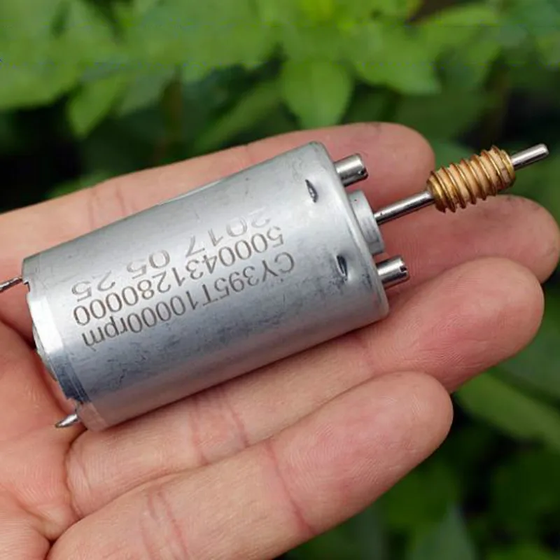 Микро двигатель 395 высокоскоростной длинный постоянного тока большой крутящий