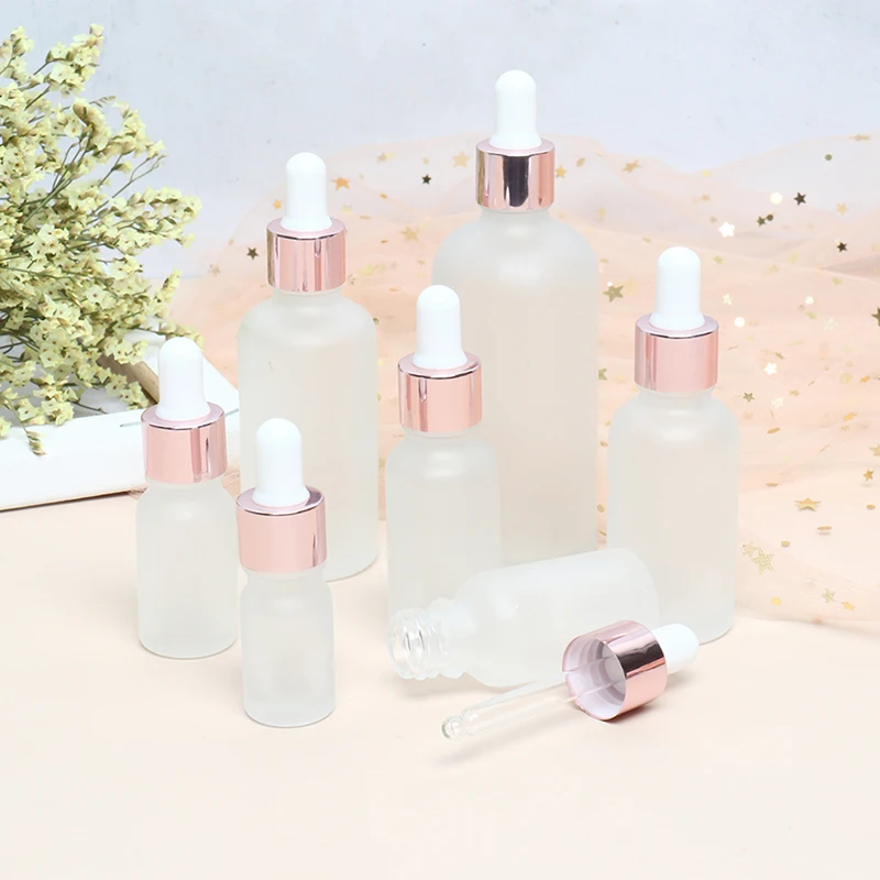 Матовые трубки капельница Янтарное стекло ароматерапия жидкость для эфирного