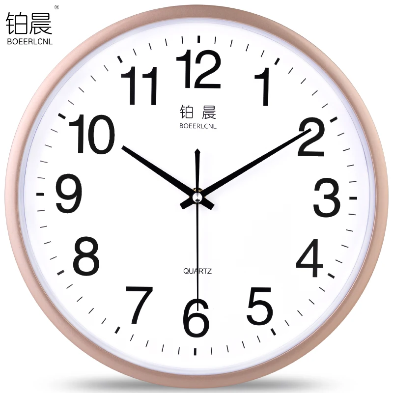 Classic Silent Wall Clock Nordic Modern Design Rustic Hotel Retro Round Living Room Reloj Mural Watch Home AA60WC | Дом и сад