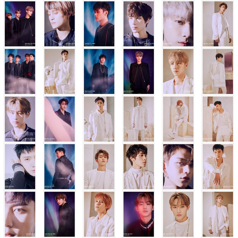 Kpop WayV &ltLove Talk&gt Polaroid Photo Lomo Cards Fashion K-POP NCT Fans Коллекция подарков металлическая