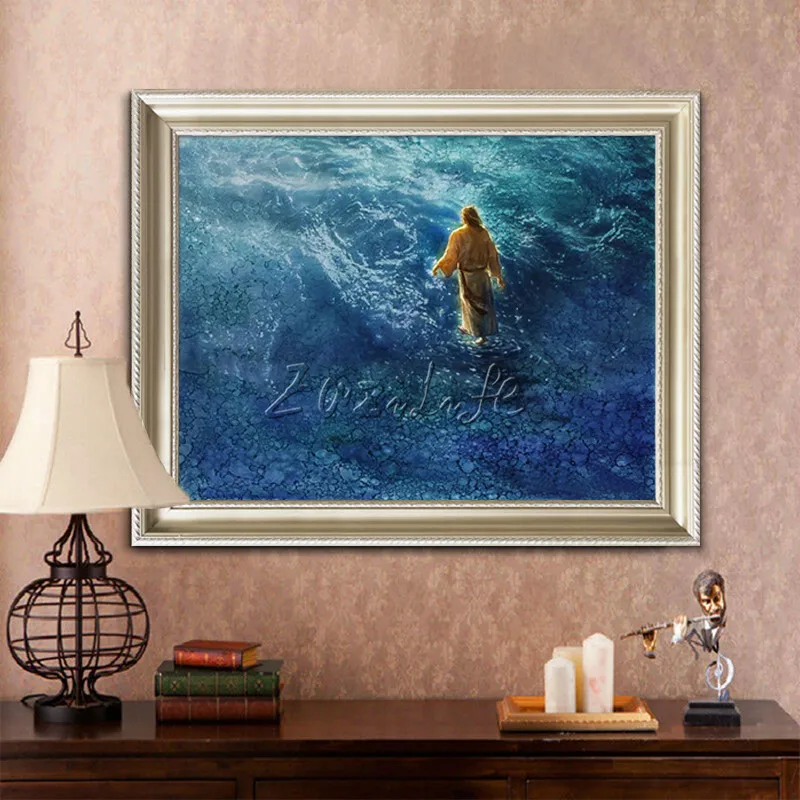 Картина маслом на холсте с изображением Иисуса Христа 95|art pictures|picture for living roomcanvas