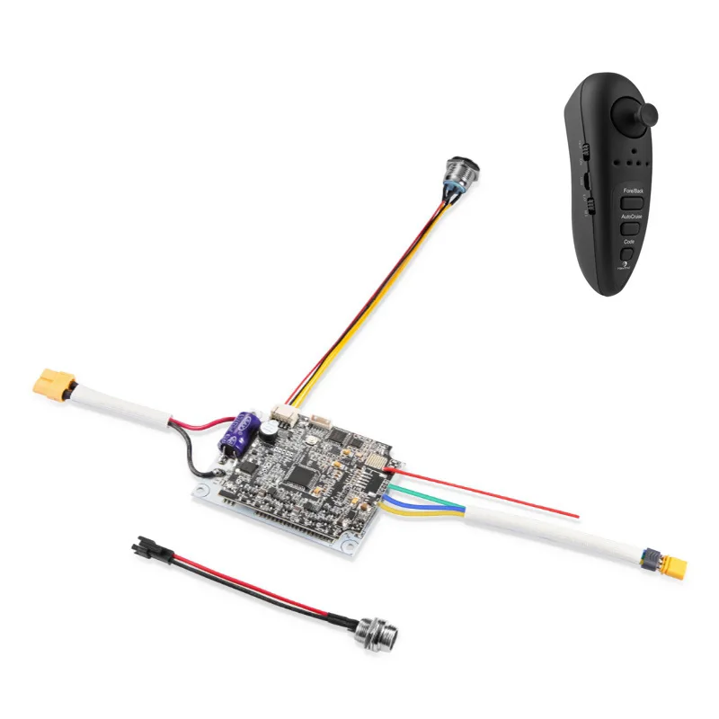 

Electric Slide-Plate Controller Skateboard Single Drive Controller with Charging Cable Switching Line with Remote Control