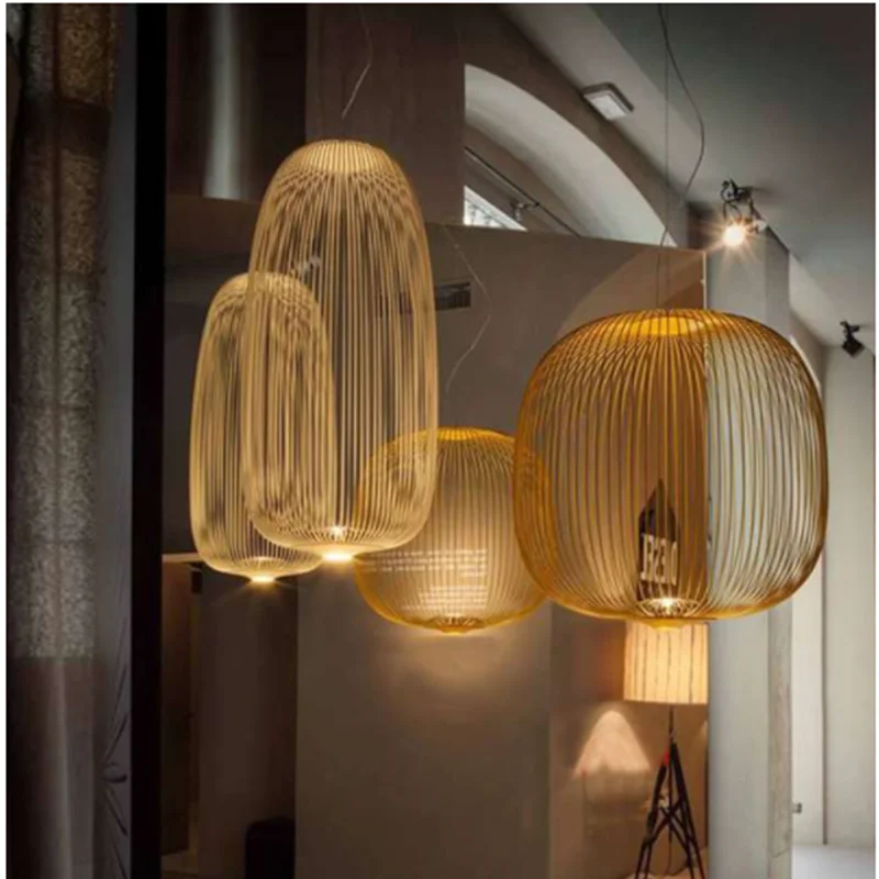Современная Подвесная лампа Foscarini в форме спицы освещение для столовой бара