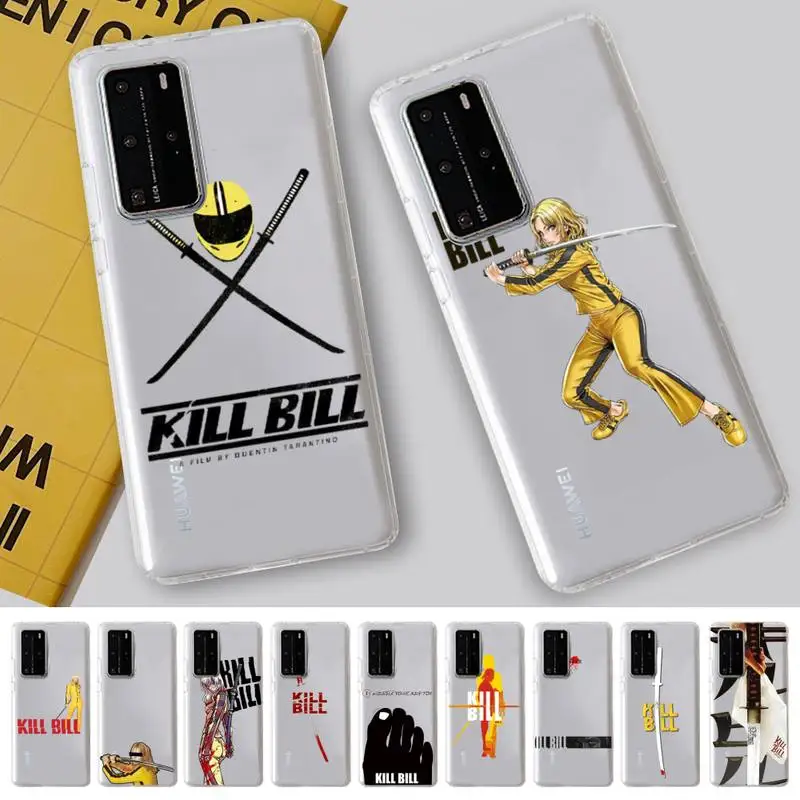 

Kill Bill Phone Case For Huawei P20 30 pro lite Psmart 2019 Y5 6 7 Honor 8 10 i lite Mate 20lite