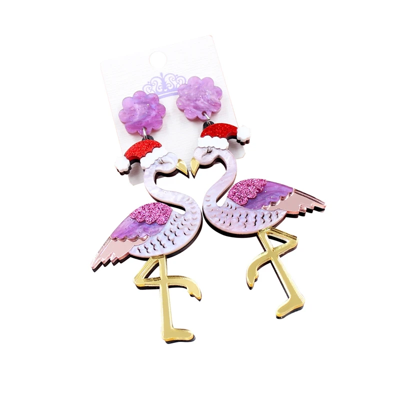 

Длинные животных акриловые серьги-гвоздики Европейская мода преувеличенный в стиле «хип-хоп» Украшения для ночного клуба