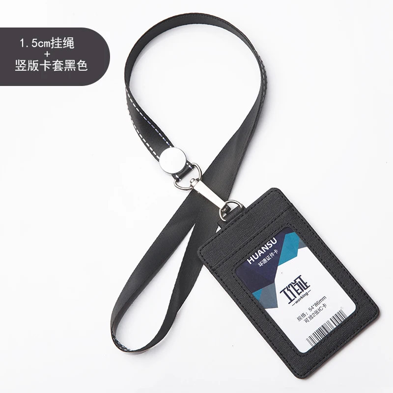 

Держатель значка Huansu, кожаный, 3 кармана