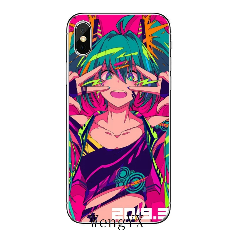 Чехол для телефона с аниме Neon Oni Girl Samsung Galaxy M30 A70 A60 A50 A40 A30 A10 A9 A8 A6 J8 J4 J6 Prime Plus 2018 |