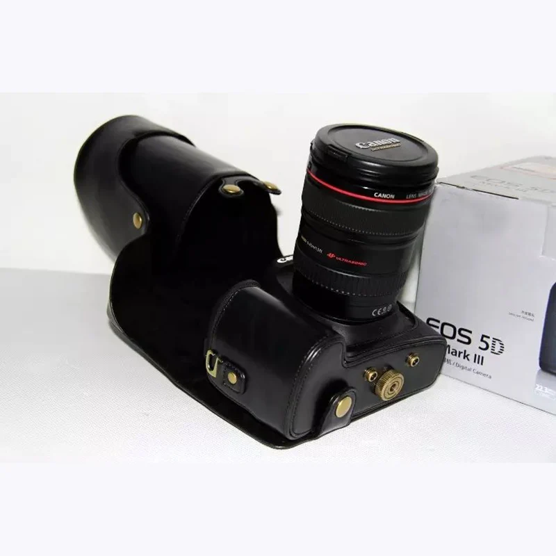 Чехол из искусственной кожи для камеры Canon EOS 5D2 5D3 5D4 5DS 5DSR 5D Mark III IV DSLR чехол