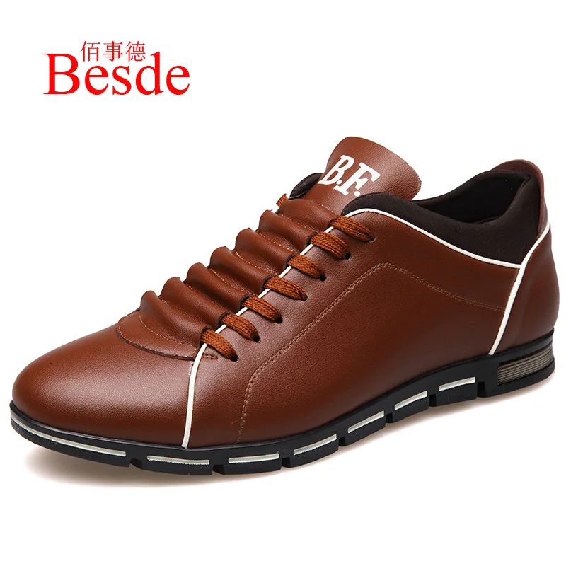 

Leather sneakers male casual shoes youth dropshipping comfort sneakers mens autumn shoes solid superstar bread sneakers man