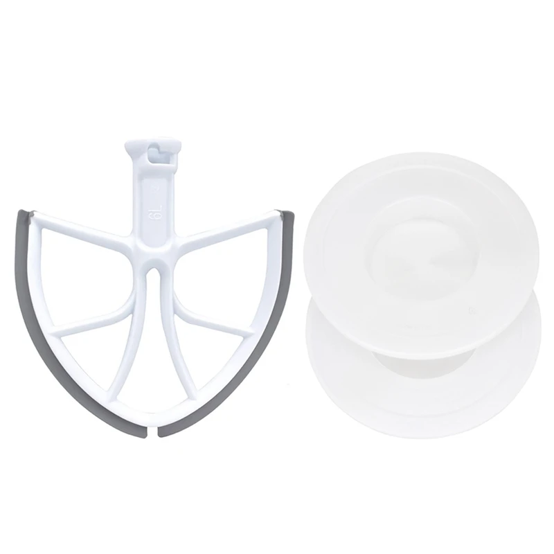 

Flex Edge Beater And Mixer Bowl Cover For Kitchenaid Mixer,6Qt Edge Beater,Flex Edge Beater For Bowl-Lift Stand Mixer