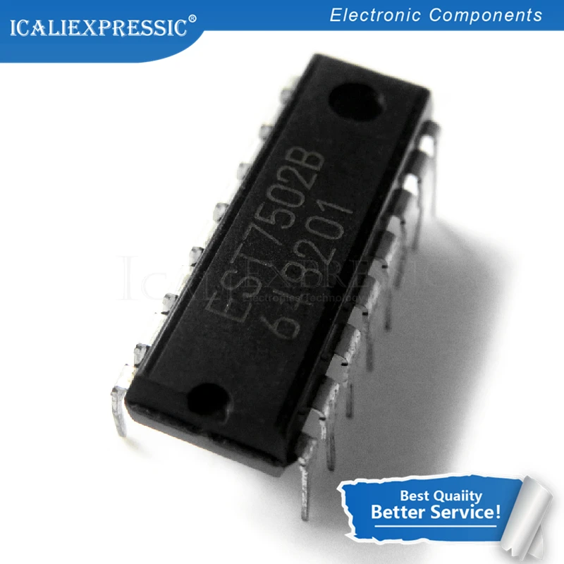 

10 шт. EST7502C DIP16 EST7502B DIP EST7502 DIP-16