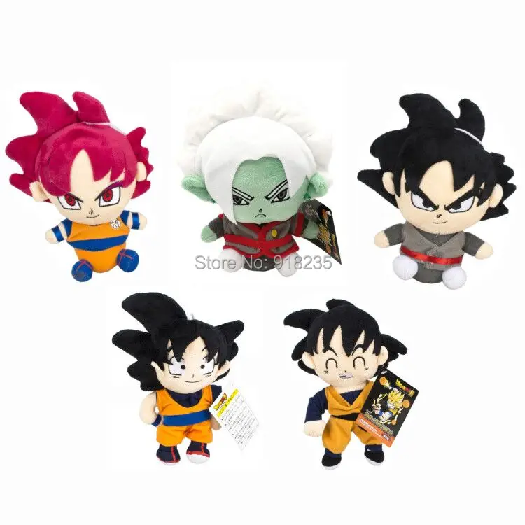 10/Лот 18 видов стилей DRAGON BALL Goku Kakarotto Majin Buu трусы Piccolo Vegeta 18-23 см Плюшевые Куклы Подвески мягкие игрушки