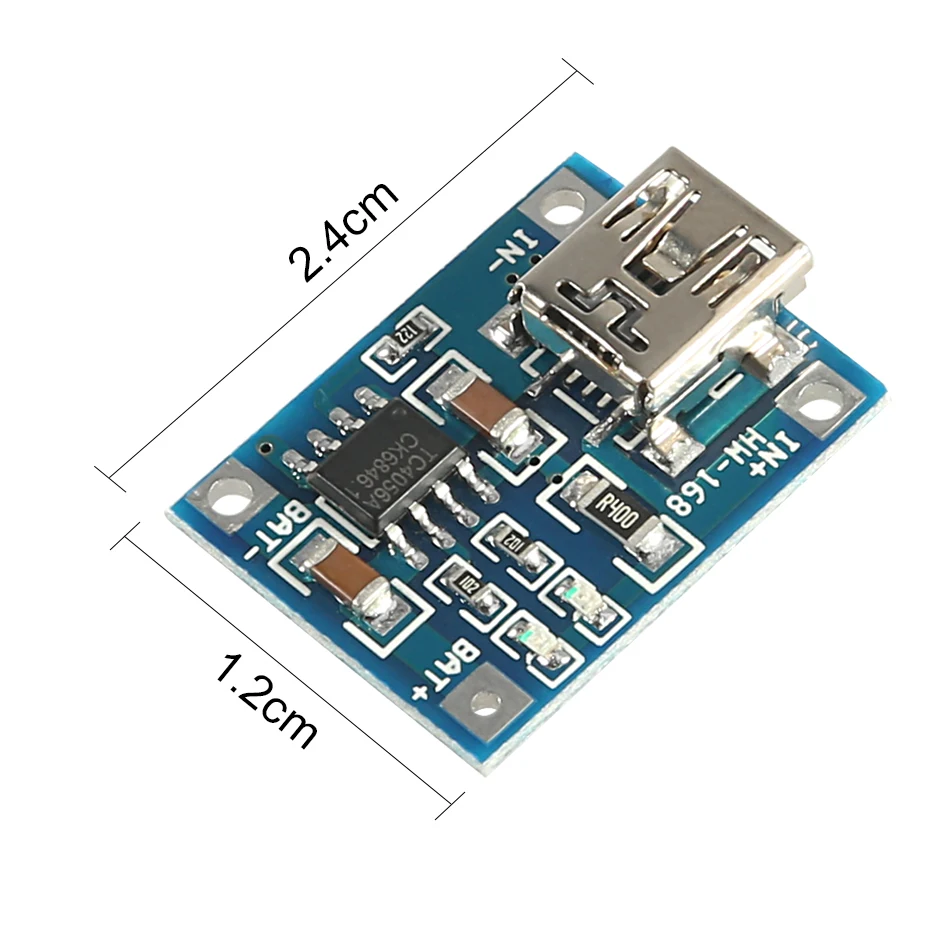 1 шт. мини-USB зарядная плата TP4056 5 В а с защитой двойные функции А литий-ионный