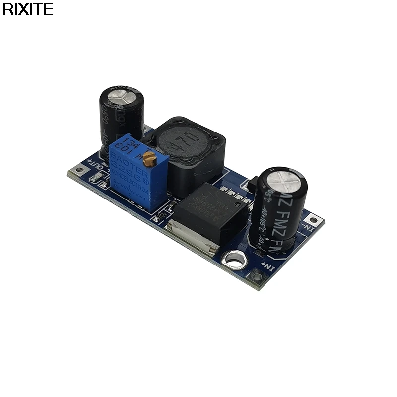 

100PCS LM2596 LM2596S ADJ Power supply module DC-DC Step-down module 5V/12V/24V adjustable Voltage regulator 3A