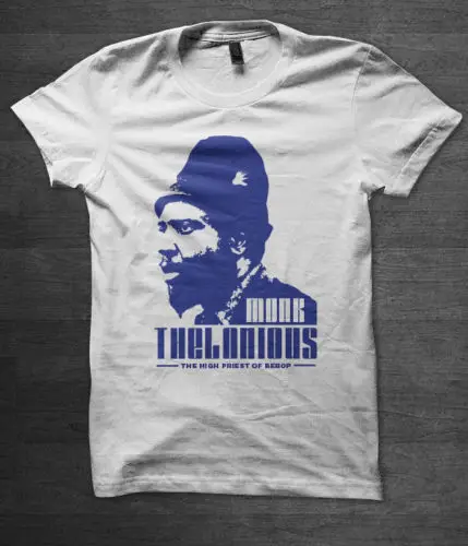 Thelonious Monk футболка Джаз музыка 60's miles davis John Coltrane Bill Evans |