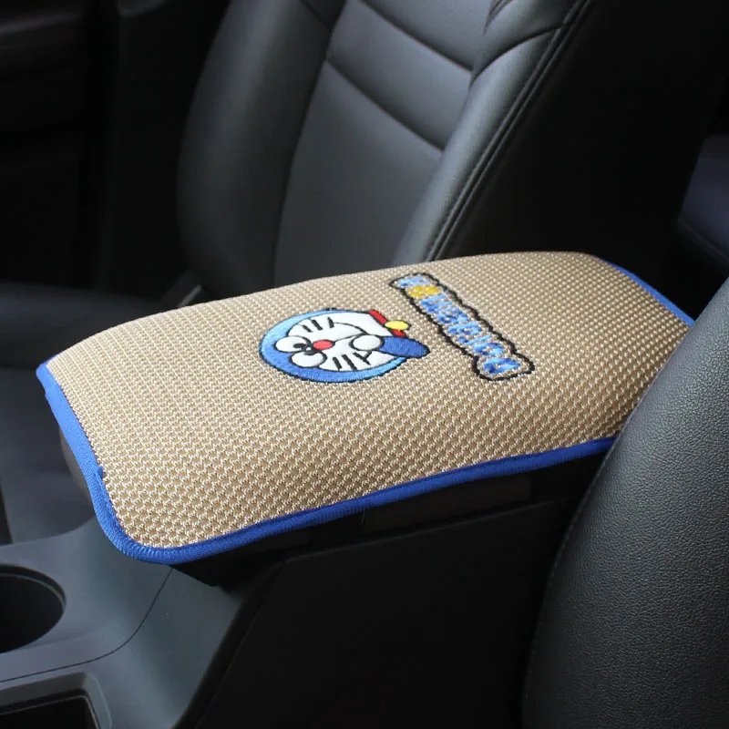 

Car inside the central armrest box cushion lovely cartoon car hand cushion universal style personality car armrest men for women