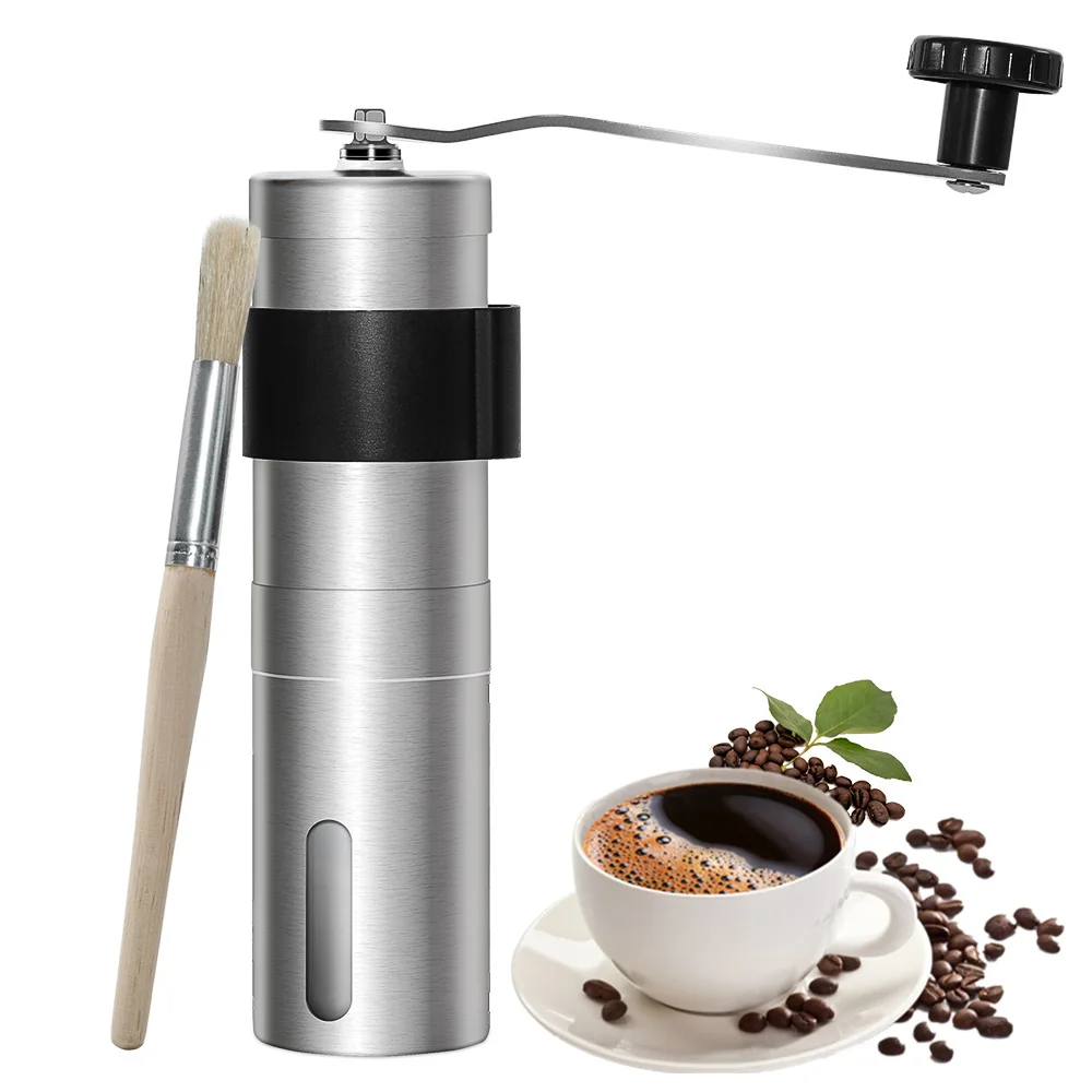 WantJoin кофемолка черного цвета высокого размера из нержавеющей стали шлифовальная