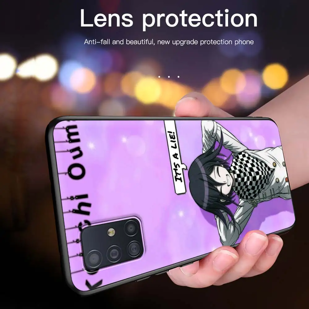 

Danganronpa V3 Case For Samsung Galaxy A51 A71 A21s A31 M31 A12 A41 A11 A42 5G M51 M30s Casos Black Soft Phone Fundas
