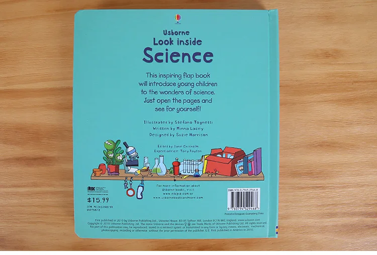 

English children books Look inside Science baby educational Picture with over 110 flaps to lift gift for kids